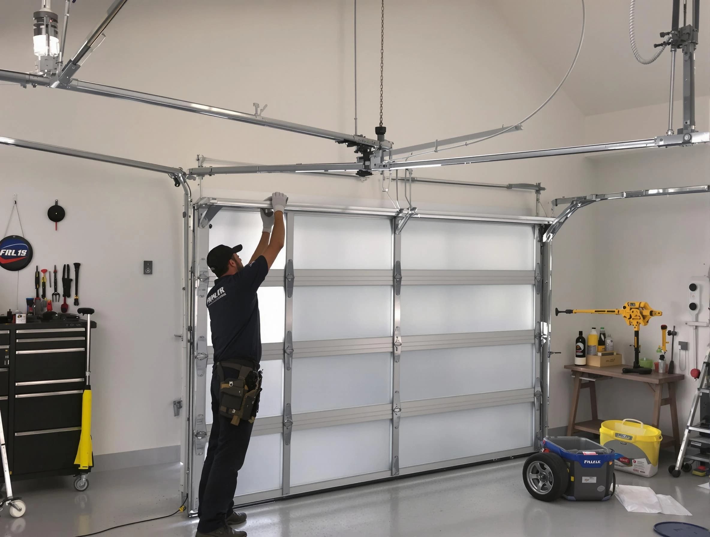 Millcreek Garage Door Repair certified team performing precision garage door installation in Millcreek