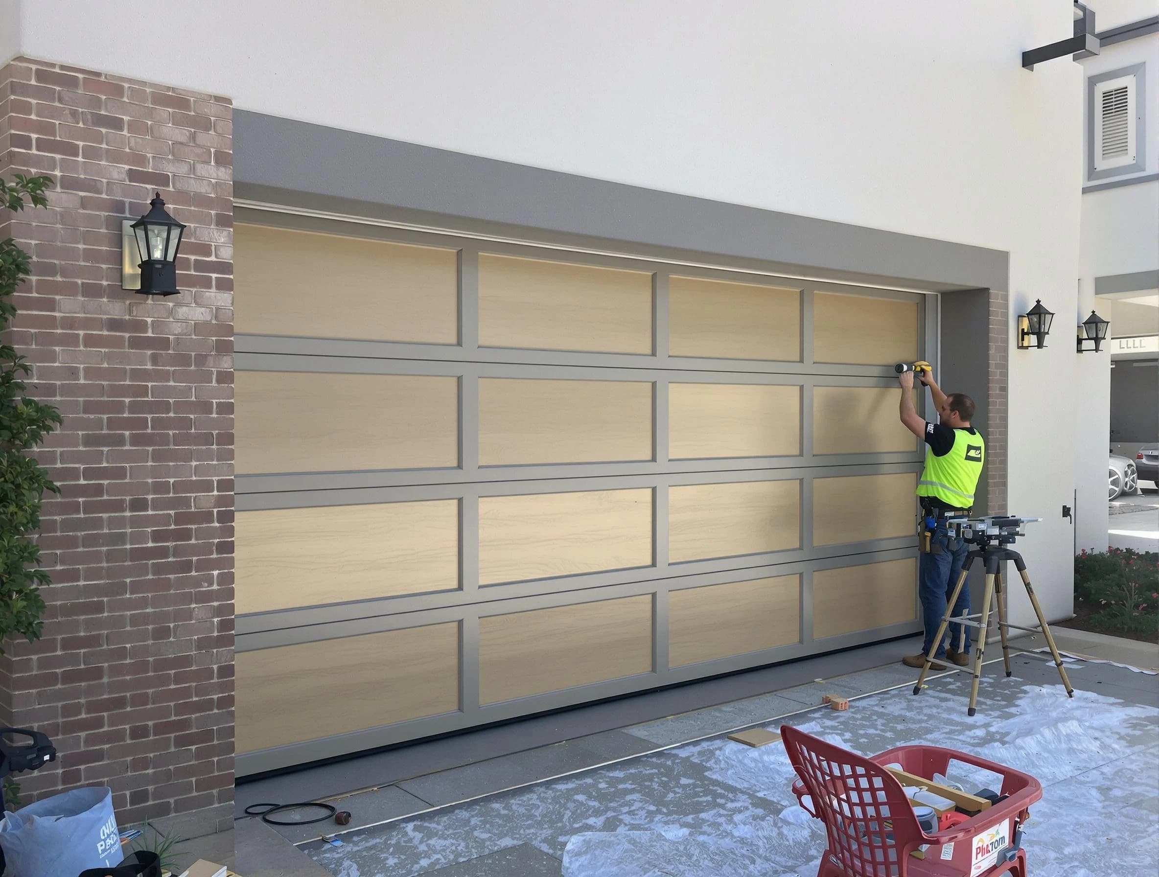 Garage door replacement service by Millcreek Garage Door Repair in Millcreek