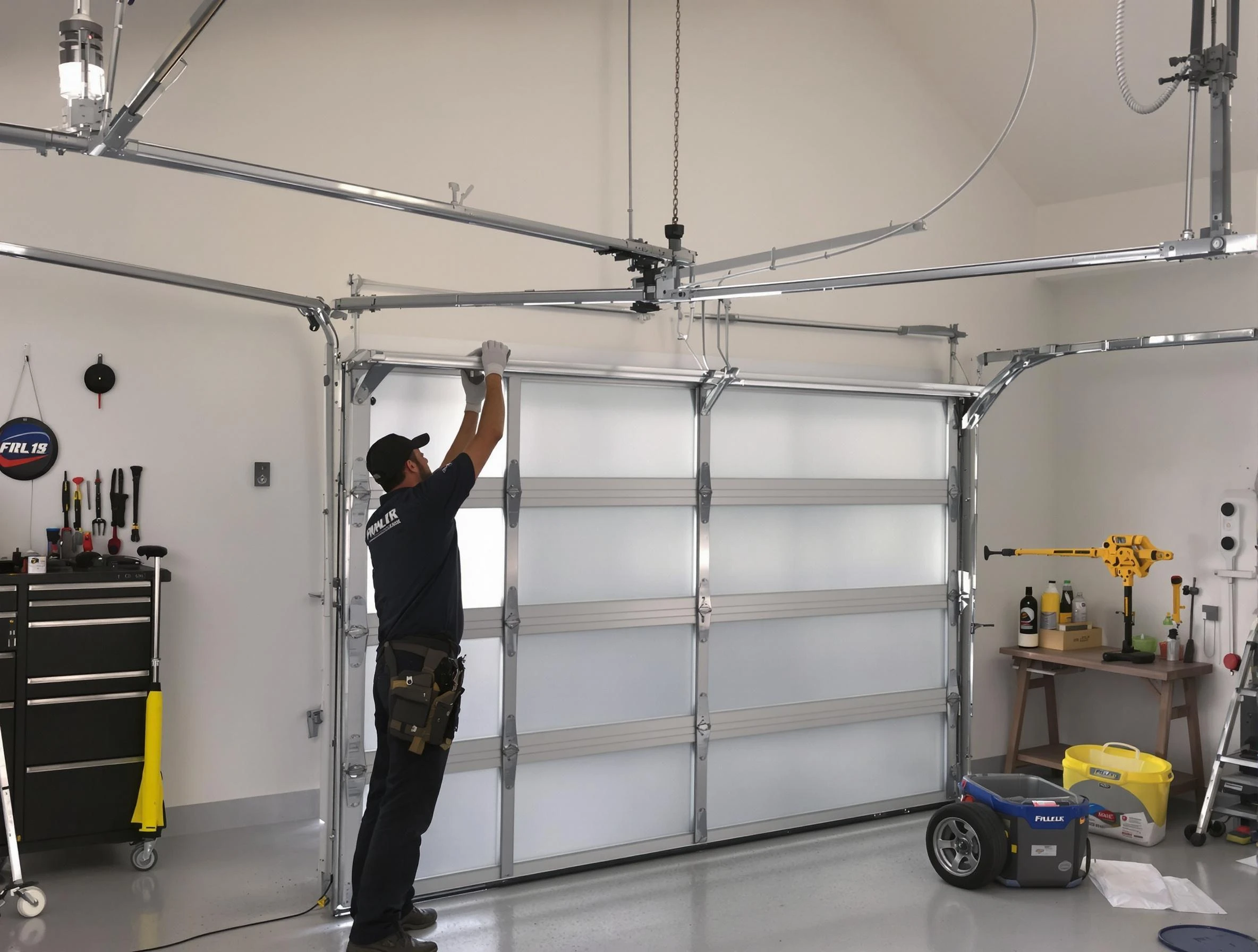 Millcreek Garage Door Repair certified team performing precision garage door installation in Millcreek