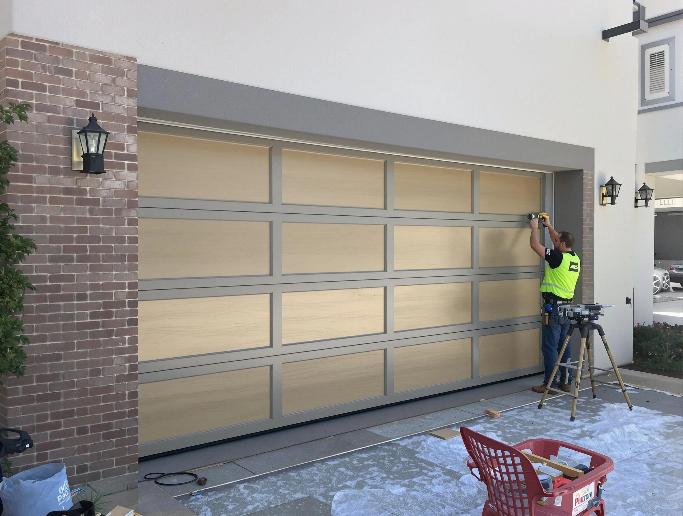 Garage door replacement service by Millcreek Garage Door Repair in Millcreek