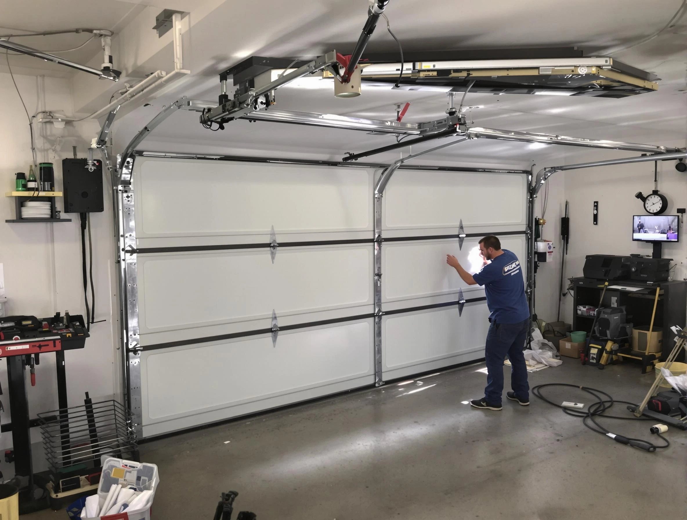 Professional garage door repair service by Millcreek Garage Door Repair in Millcreek